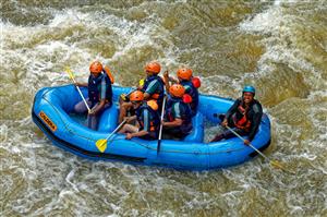 Rafting in Rapids
